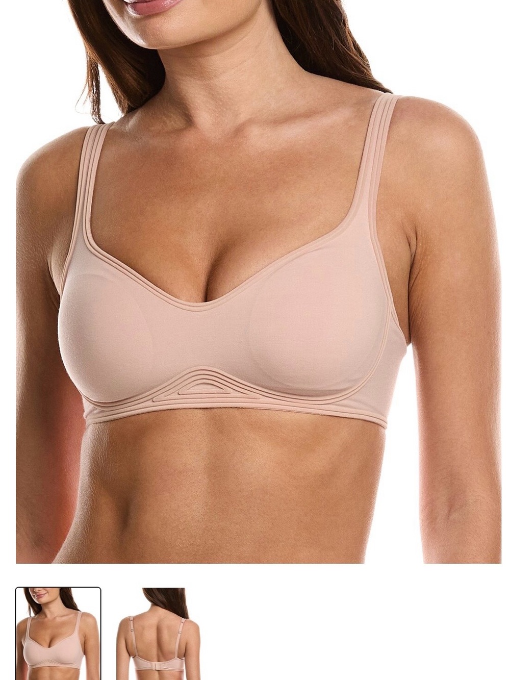 Nwot Wolford Cotton Comfort Wireless Comfort Bra -